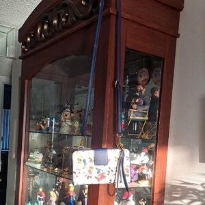 Disney Blue and White Clutch Wristlet